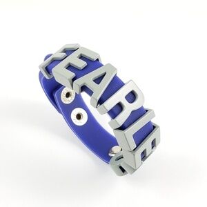 BCBGeneration FEARLESS bracelet cuff purple